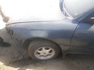 93-98 MODEL TOYOTA COROLLA ÇIKMA SOL ÖN ÇAMURLUK